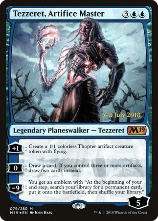 Tezzeret, Artifice Master [Core Set 2019 Promos] | RetroPlay Games