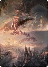 Needleverge Pathway Art Card [Zendikar Rising Art Series] | RetroPlay Games