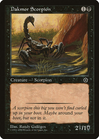 Dakmor Scorpion [Portal Second Age] | RetroPlay Games
