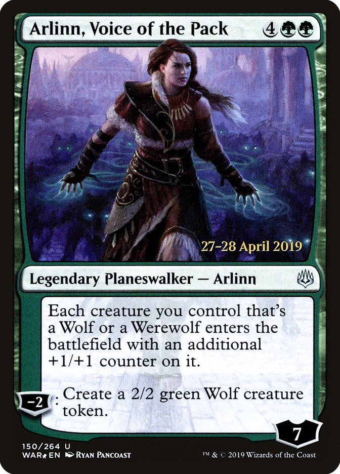 Arlinn, Voice of the Pack  [War of the Spark Prerelease Promos] | RetroPlay Games