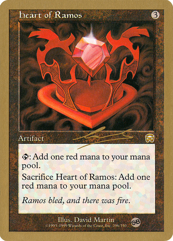 Heart of Ramos (Nicolas Labarre) (SB) [World Championship Decks 2000] | RetroPlay Games