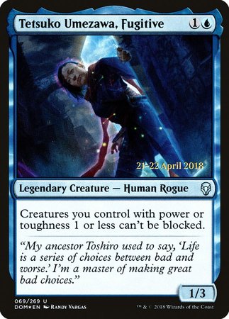 Tetsuko Umezawa, Fugitive [Dominaria Promos] | RetroPlay Games