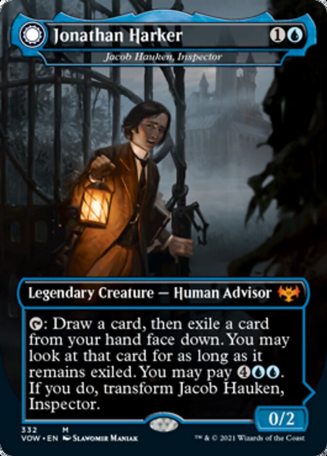 Jacob Hauken, Inspector // Hauken's Insight - Jonathan Harker // Harker's Obsessive Inquiry [Innistrad: Crimson Vow] | RetroPlay Games