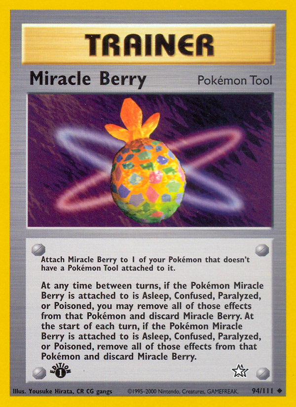 Miracle Berry (94/111) [Neo Genesis 1st Edition] | RetroPlay Games