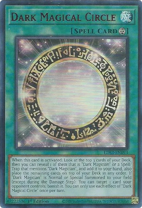 Dark Magical Circle (Red) [LDS3-EN093] Ultra Rare | RetroPlay Games