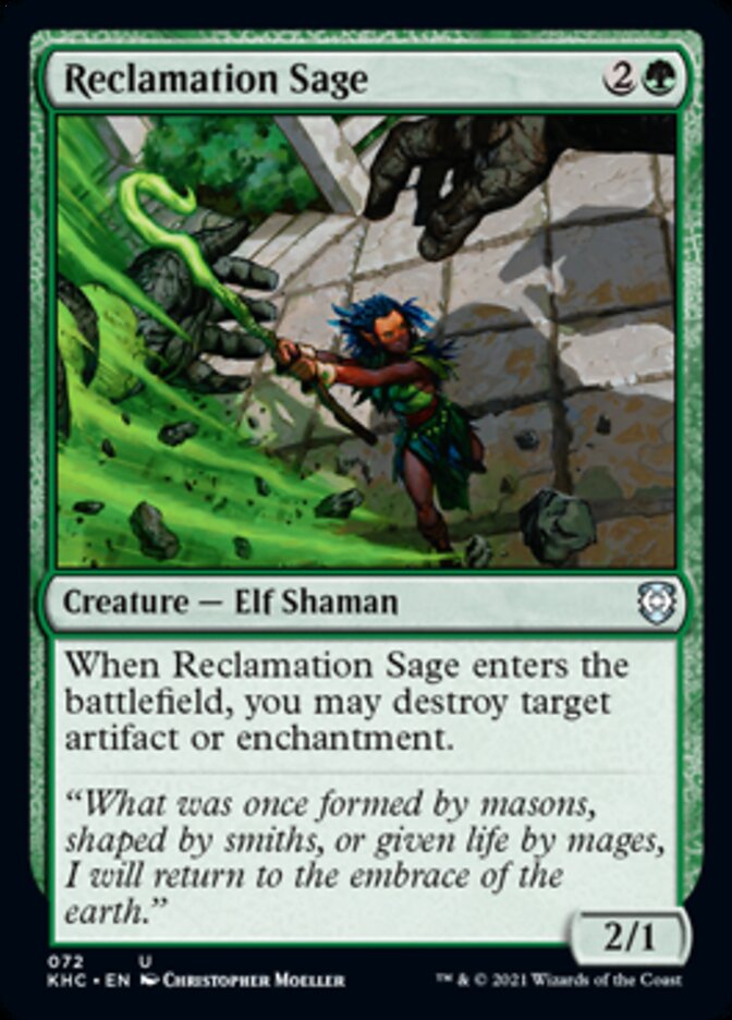 Reclamation Sage [Kaldheim Commander] | RetroPlay Games
