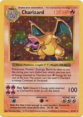 Charizard (4/102) [Base Set Shadowless Unlimited] | RetroPlay Games