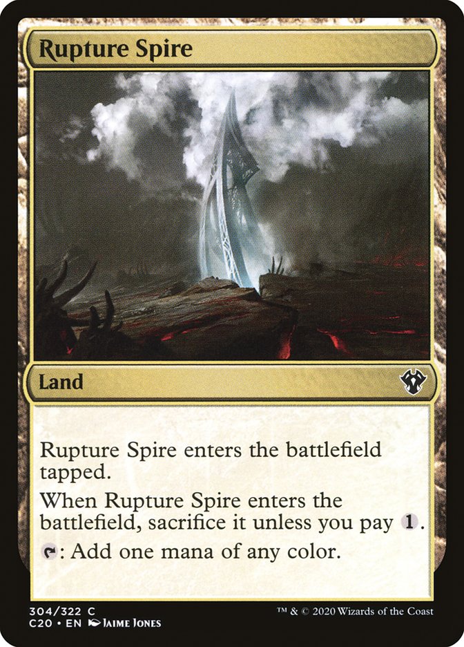 Rupture Spire [Commander 2020] | RetroPlay Games