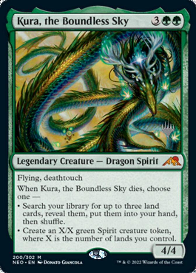 Kura, the Boundless Sky (Promo Pack) [Kamigawa: Neon Dynasty Promos] | RetroPlay Games