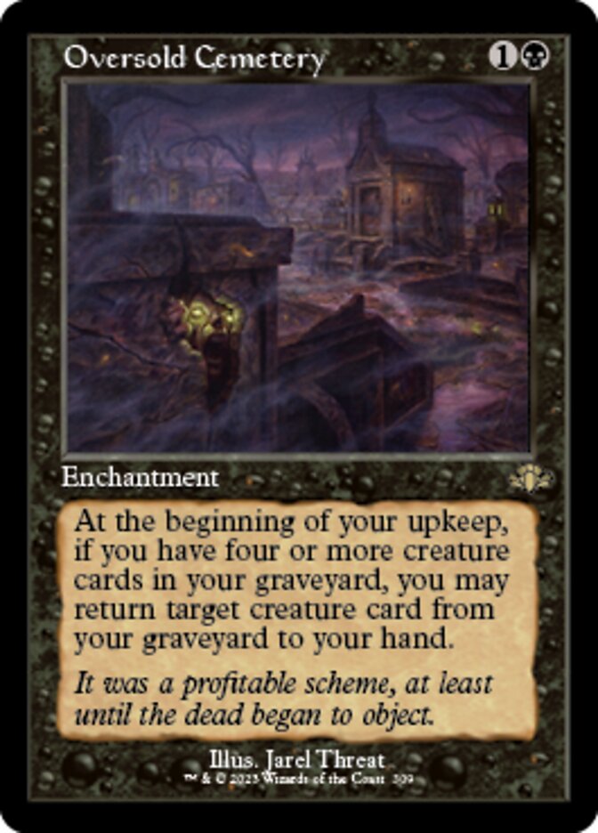 Oversold Cemetery (Retro) [Dominaria Remastered] | RetroPlay Games