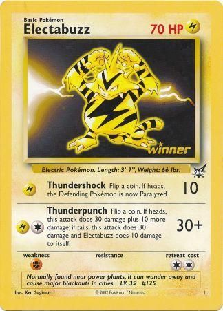 Electabuzz (1) (Jumbo Card) [Best of Promos] | RetroPlay Games