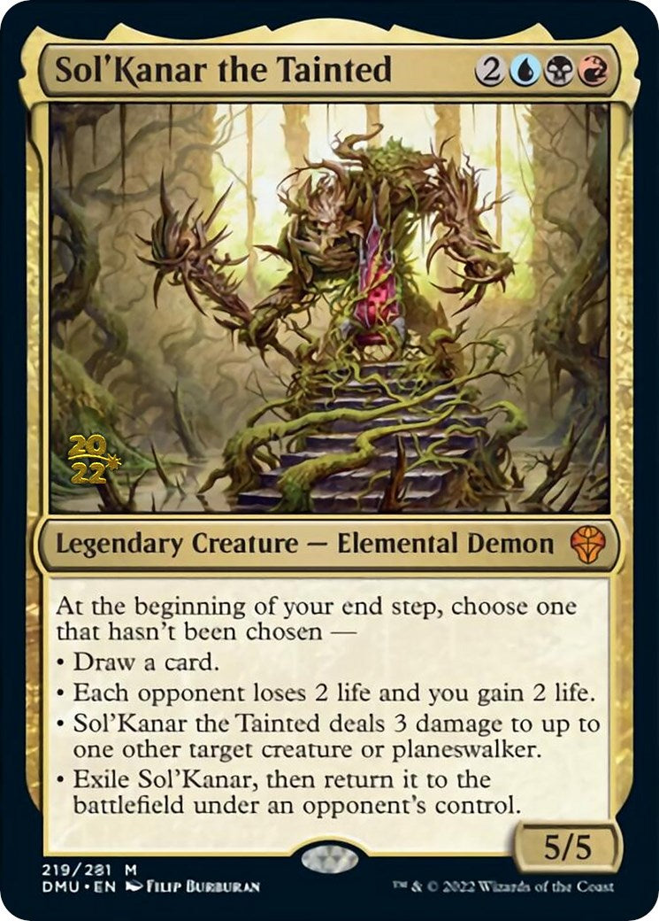 Sol'Kanar the Tainted [Dominaria United Prerelease Promos] | RetroPlay Games