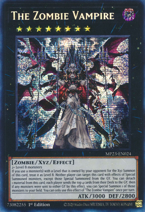 The Zombie Vampire [MP23-EN024] Prismatic Secret Rare | RetroPlay Games