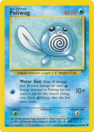 Poliwag (59/102) [Base Set Unlimited] | RetroPlay Games