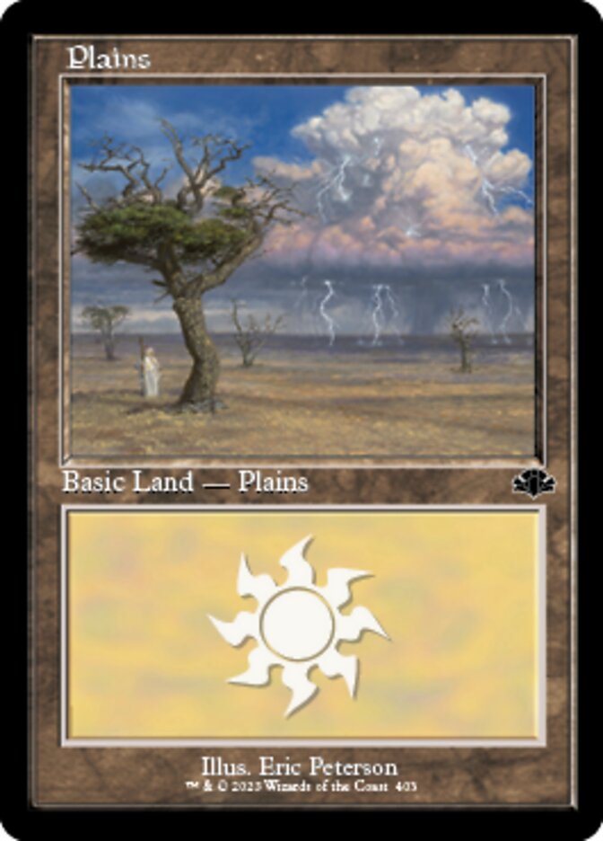 Plains (403) (Retro) [Dominaria Remastered] | RetroPlay Games