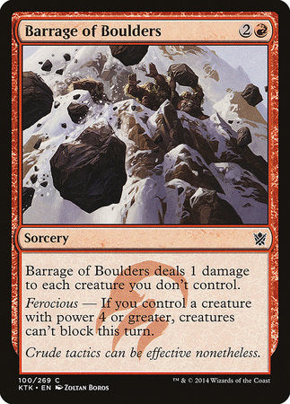 Barrage of Boulders [Khans of Tarkir] | RetroPlay Games