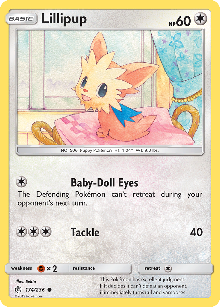 Lillipup (174/236) [Sun & Moon: Cosmic Eclipse] | RetroPlay Games