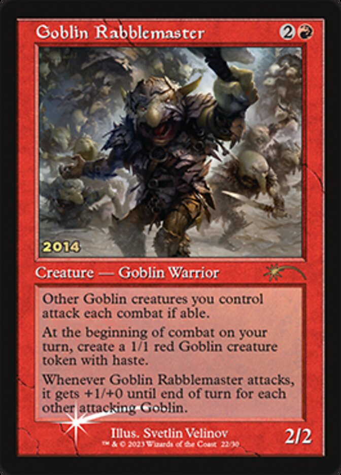 Goblin Rabblemaster [30th Anniversary Promos] | RetroPlay Games