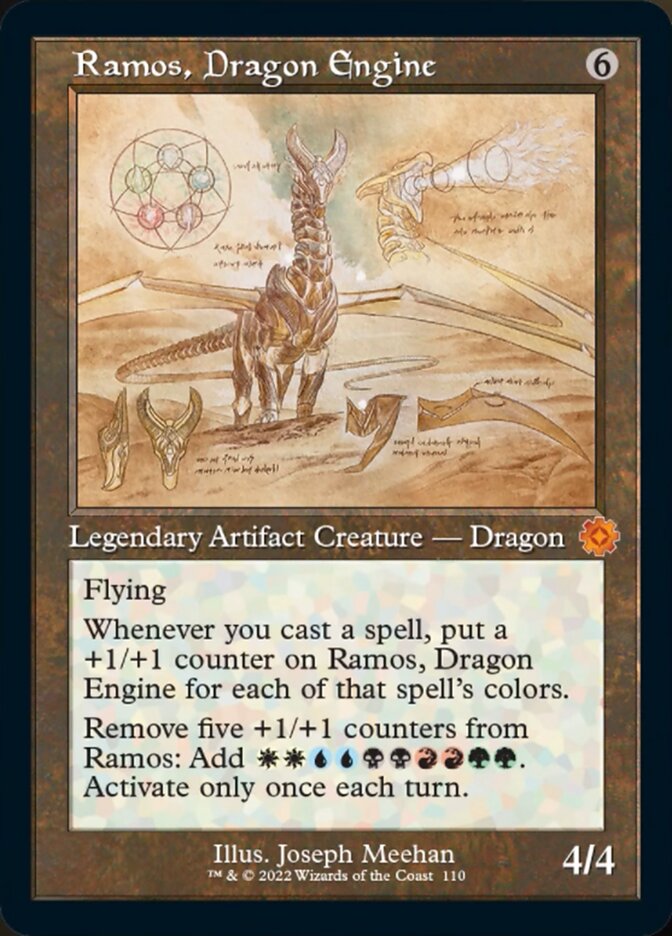 Ramos, Dragon Engine (Retro Schematic) [The Brothers' War Retro Artifacts] | RetroPlay Games