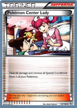 Pokemon Center Lady (93/106) (Primal Groudon - Alejandro Ng-Guzman) [World Championships 2015] | RetroPlay Games