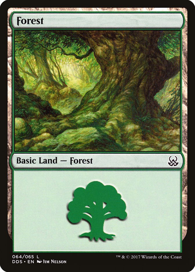 Forest (64) [Duel Decks: Mind vs. Might] | RetroPlay Games