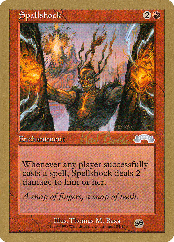 Spellshock (Kai Budde) (SB) [World Championship Decks 1999] | RetroPlay Games