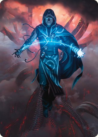 Jace, the Perfected Mind Art Card [Phyrexia: All Will Be One Art Series] | RetroPlay Games