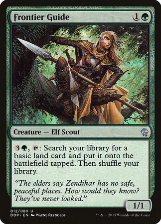 Frontier Guide [Duel Decks: Zendikar vs. Eldrazi] | RetroPlay Games