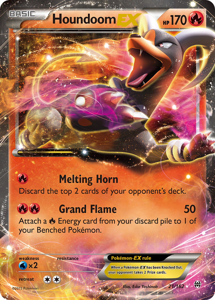 Houndoom EX (21/162) [XY: BREAKthrough] | RetroPlay Games