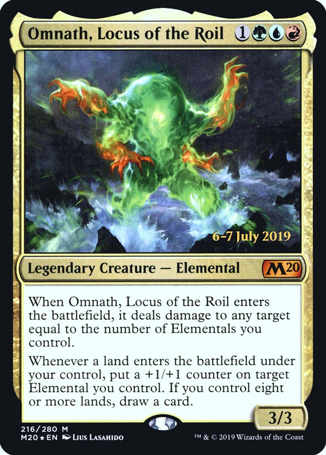 Omnath, Locus of the Roil  [Core Set 2020 Prerelease Promos] | RetroPlay Games