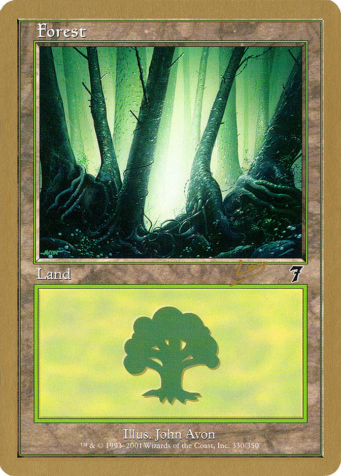 Forest (rl330) (Raphael Levy) [World Championship Decks 2002] | RetroPlay Games