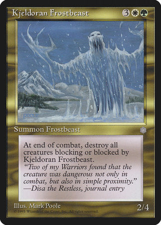 Kjeldoran Frostbeast [Ice Age] | RetroPlay Games