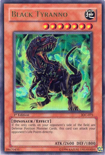 Black Tyranno [IOC-075] Ultra Rare | RetroPlay Games