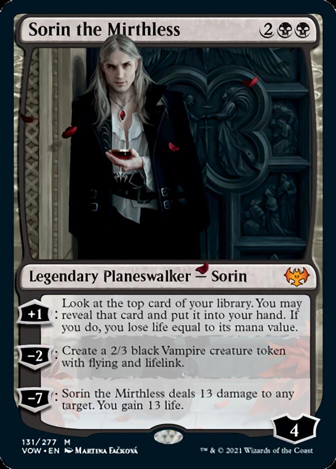 Sorin the Mirthless [Innistrad: Crimson Vow] | RetroPlay Games