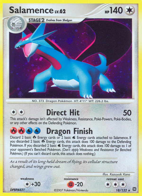 Salamence (18/132) [Diamond & Pearl: Secret Wonders] | RetroPlay Games