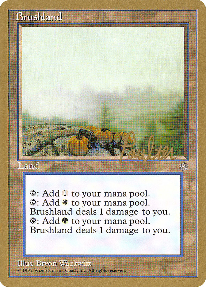 Brushland (Preston Poulter) [Pro Tour Collector Set] | RetroPlay Games