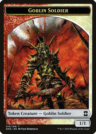 Goblin Soldier Token [Eternal Masters Tokens] | RetroPlay Games