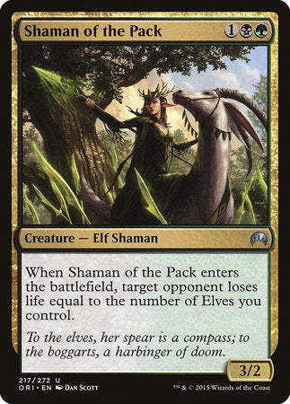 Shaman of the Pack [Magic Origins] | RetroPlay Games