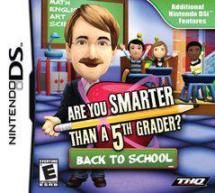 Are You Smarter Than A 5th Grader? Back to School - Nintendo DS | RetroPlay Games