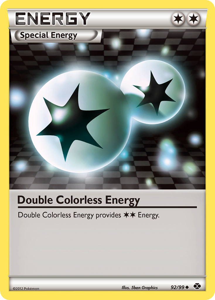 Double Colorless Energy (92/99) [Black & White: Next Destinies] | RetroPlay Games