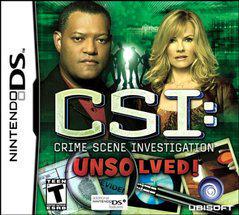 CSI: Crime Scene Investigation Unsolved - Nintendo DS | RetroPlay Games