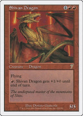 Shivan Dragon [Seventh Edition] | RetroPlay Games