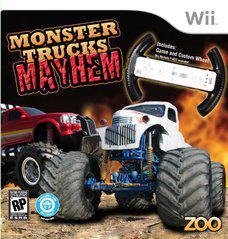 Monster Trucks Mayhem with Racing Wheel - Wii | RetroPlay Games