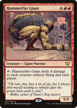 Hammerfist Giant [Commander 2015] | RetroPlay Games