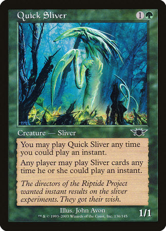 Quick Sliver [Legions] | RetroPlay Games