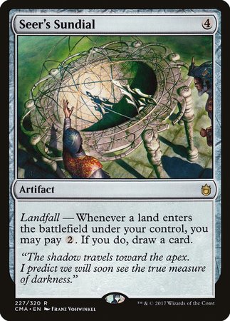 Seer's Sundial [Commander Anthology] | RetroPlay Games
