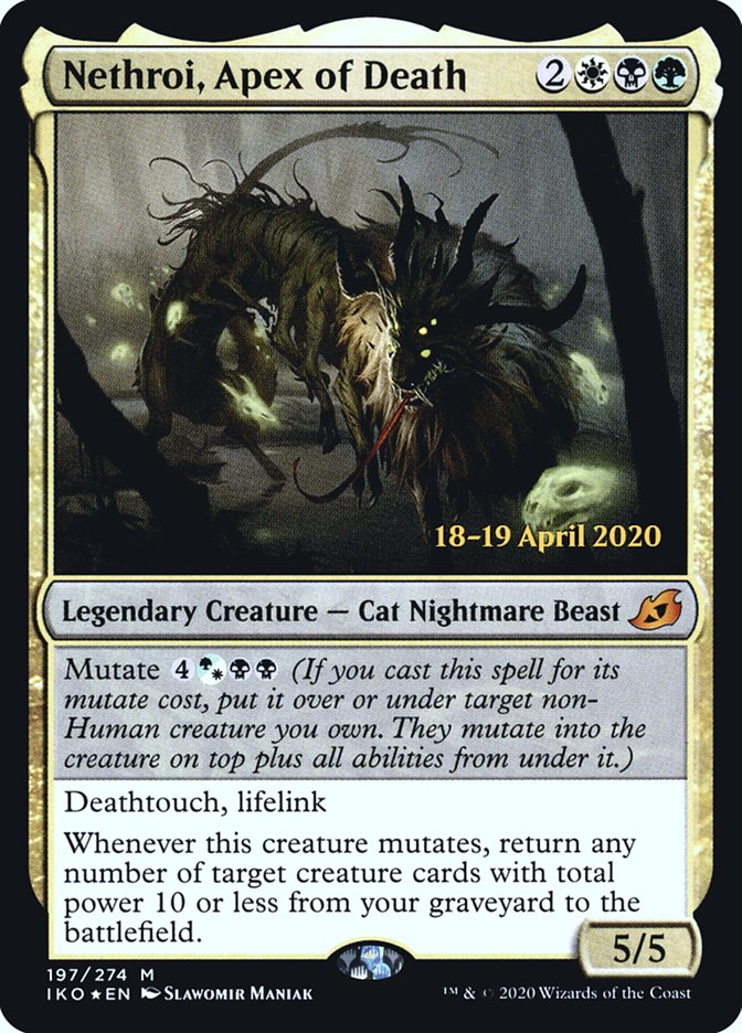Nethroi, Apex of Death  [Ikoria: Lair of Behemoths Prerelease Promos] | RetroPlay Games