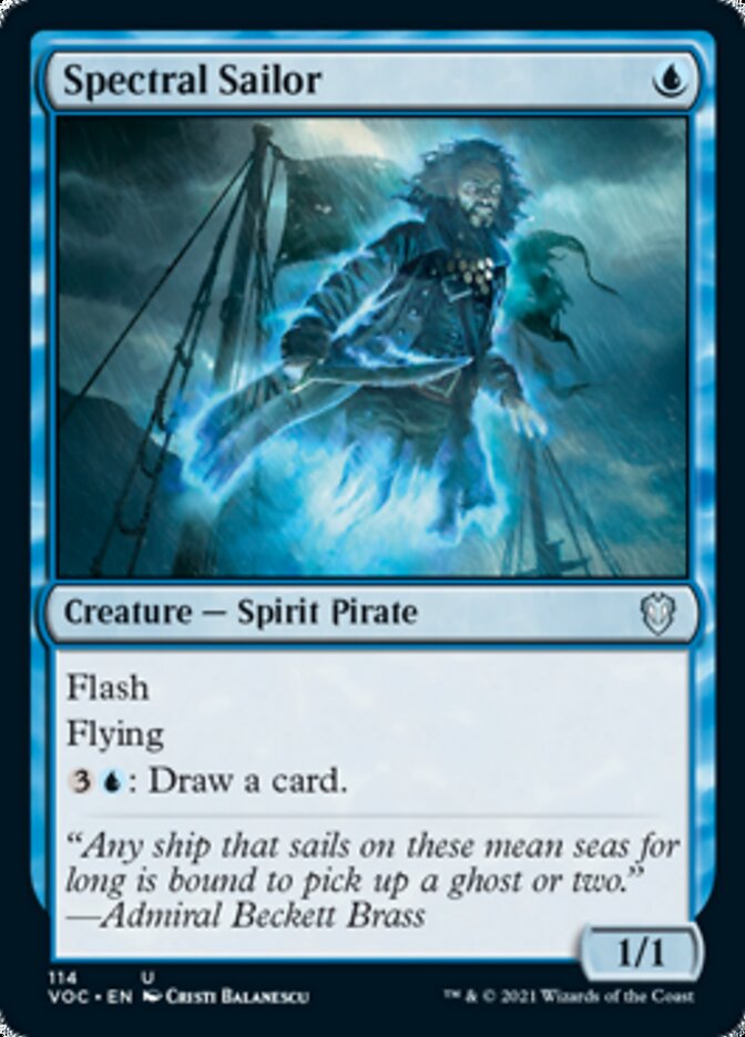 Spectral Sailor [Innistrad: Crimson Vow Commander] | RetroPlay Games