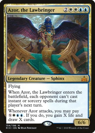 Azor, the Lawbringer [Rivals of Ixalan] | RetroPlay Games