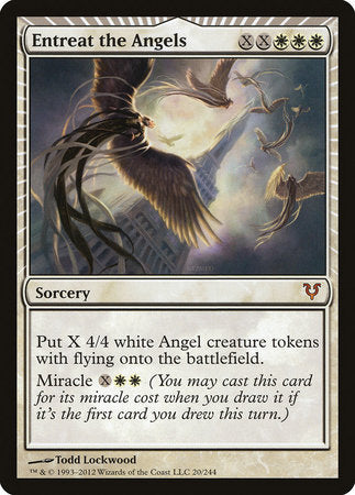 Entreat the Angels [Avacyn Restored] | RetroPlay Games